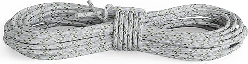 Miniatura 5 de Cuerda de repuesto resistente para sombrilla de patio, color verde (50 pies)