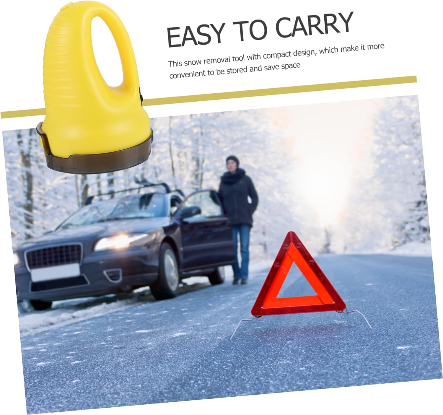 Multi-Function Car Removal Tool Winter Electronic Scraper Ice Snow Removal for Windshield
