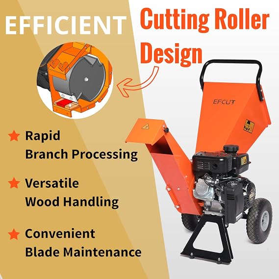 C30 Wood Chipper 20:1 Reduction Ratio R0 Wood Chipper Cutting Roller Design [Bundle Deal]