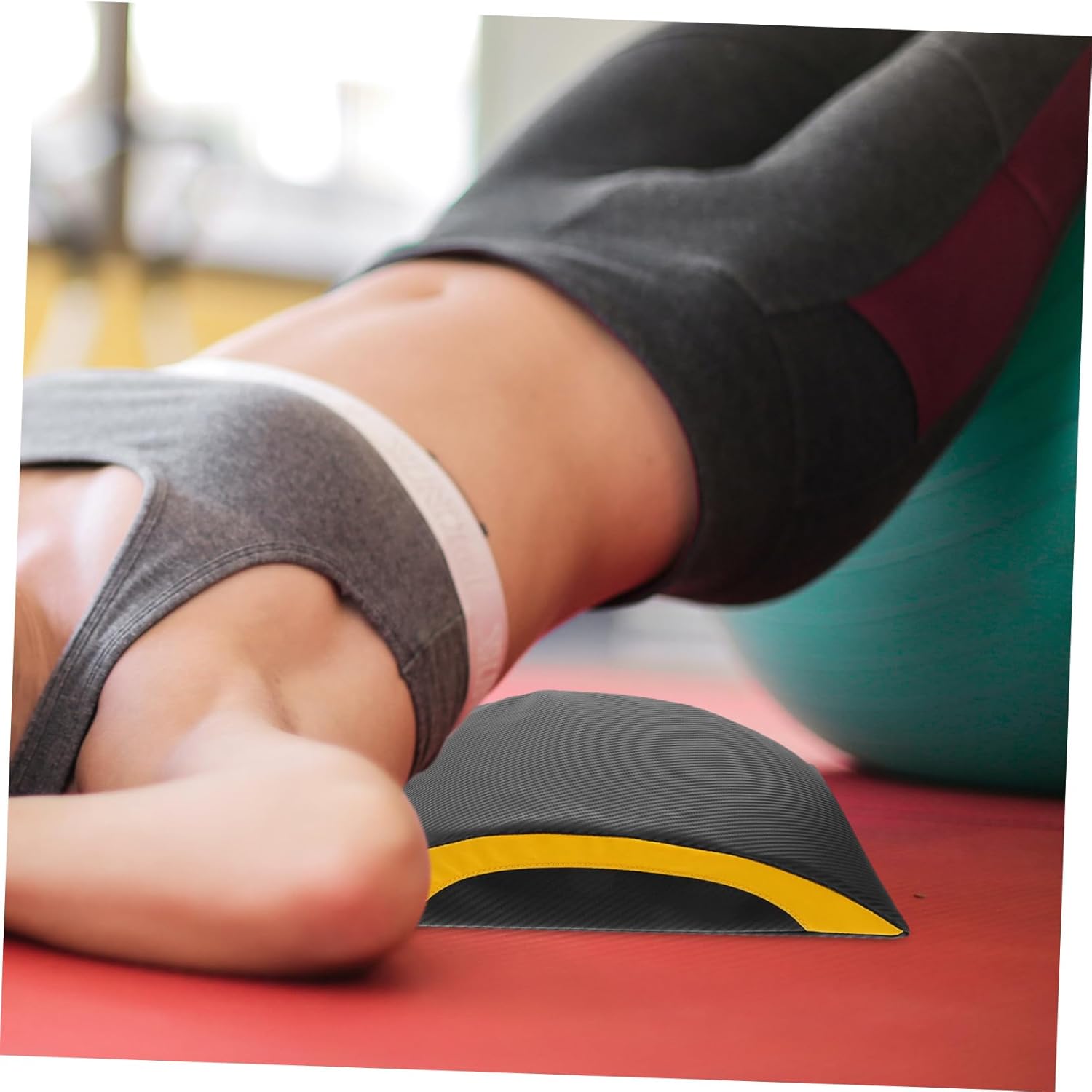 Ab Mat for Sit Up Training Thick Multi Function Ab Work Mat for Core Strength Non Slip Support Pad for Home Gym Travel Compact Design