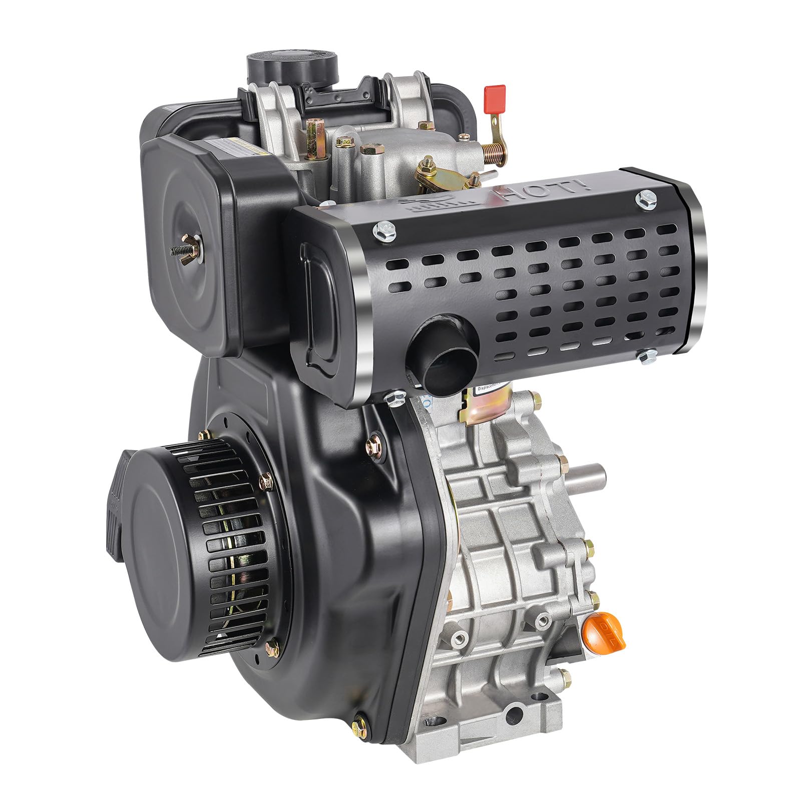 Moteur diesel 5 CV 4 temps 247 CC moteur diesel 3600 tr/min