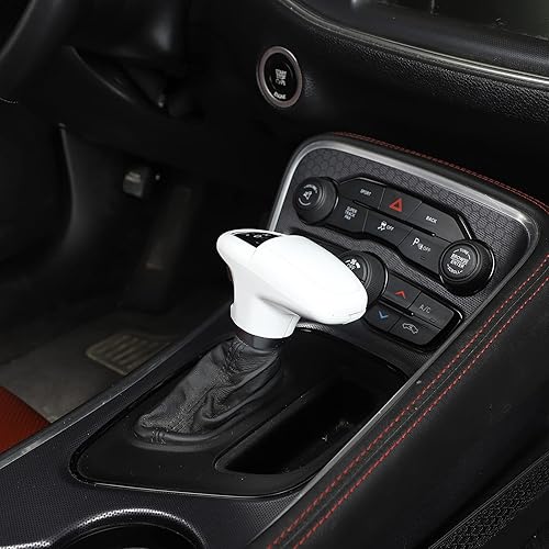 Miniatura 3 de Voodonala Para Challenger Charger ABS - Perillas de palanca de cambios para 2015-2024+ Dodge Challenger Charger Accesorios interiores 2018-2024+
