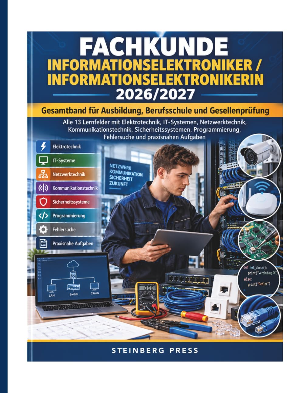 FACHKUNDE INFORMATIONSELEKTRONIKER / INFORMATIONSELEKTRONIKERIN 2026/2027: Gesamtband für Ausbildung, Berufsschule und Gesellenprüfung – alle 13 ... Sicherheitssystemen, Progr