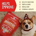 Stella & Chewy's Stella's Solutions Digestive Support Dîner de boeuf à l'herbe Morsels surgelés aliments pour chiens crus, 368g