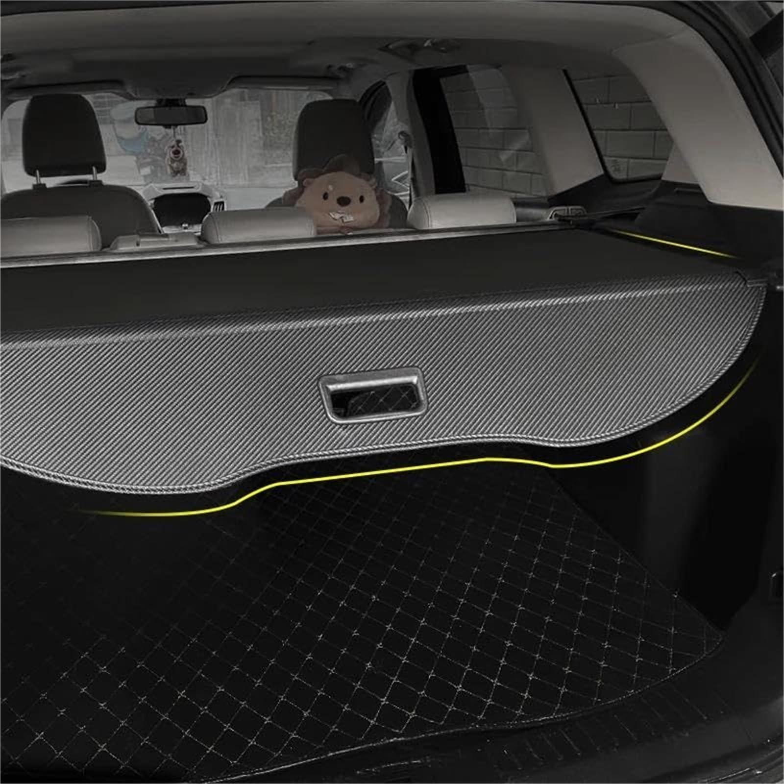 Gepäckschutz, for Kadjar 2015–2022, Sichtschutz, einziehbare