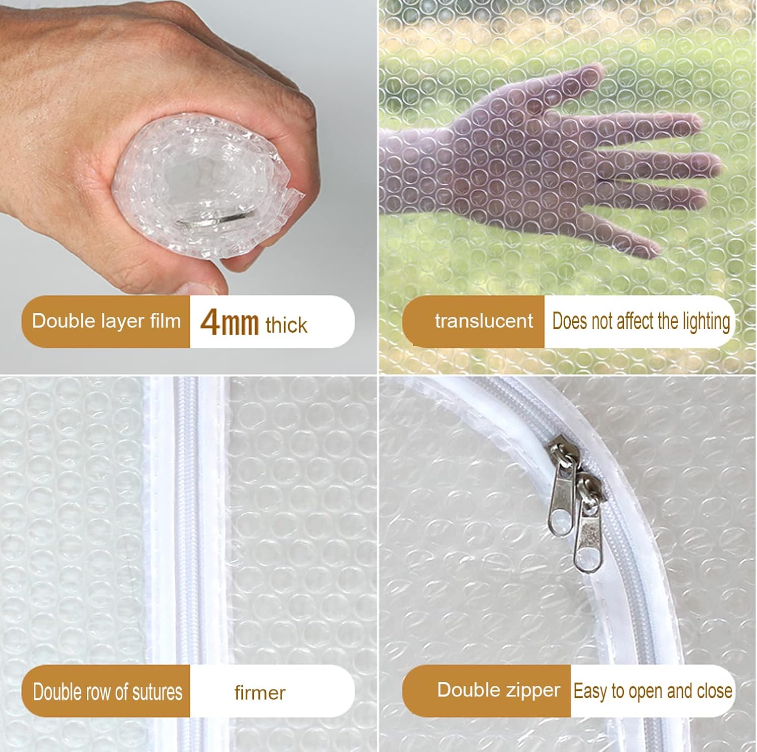 Blackout Thermal Insulated Window Drapes Self-Adhesive Window Insulating Film,Winter Keep Warm Curtain,Anti-Tearing PVC Covers,Windproof,Cold Protection Door Screen,Custom (WxH(43x71in))