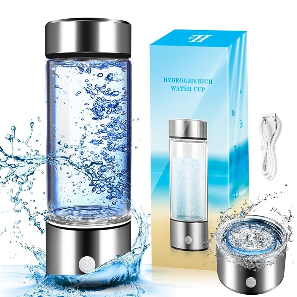Amazon.com: Hydrogen Water Bottle Portable, Hydrogen Water