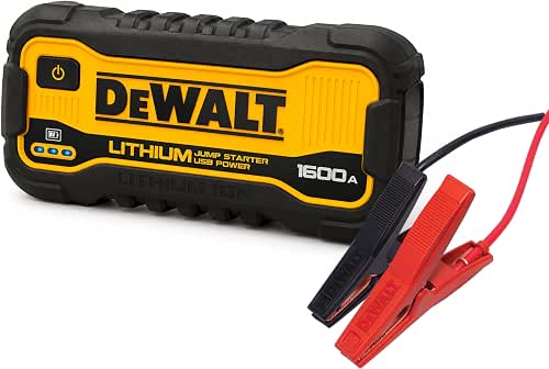 DeWalt DXAELJ16 1600 Peak Amp Jump Starter Battery Booster with