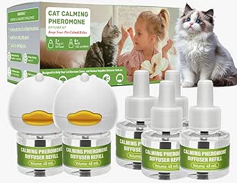 Picture of Amazon.com : Calming Diffuser Kit for Cat, Cat Pheromone Calming ...