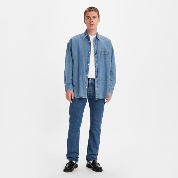 Levi's 501 Levis Original Fit Jeans Uomo - 3
