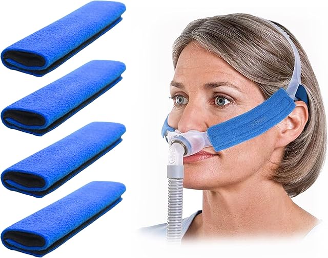4-Packs CPAP Strap Covers, CPAP Strap Comfort Pads, CPAP face Pads, CPAP Cushion Covers
