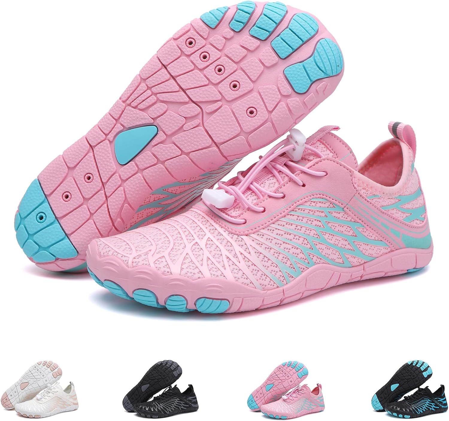 Hiking Barefoot Shoes for Womens Mens, 2026 New Comfortable Healthy&Non-Slip Barefoot Vitality Shoes Women's Minimalist Athletic Footwear, Wide Toe Box Water Shoe for Women Men,Hiking Walking Daily Wear