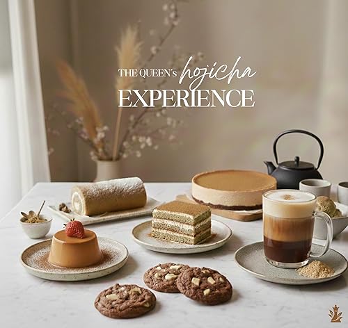 Miniatura 7 de Queen Omi Polvo de Hojicha orgánico | 2.82 oz | Polvo de té verde tostado japonés 100% orgánico, alternativa al matcha y al café, baja en cafeína,