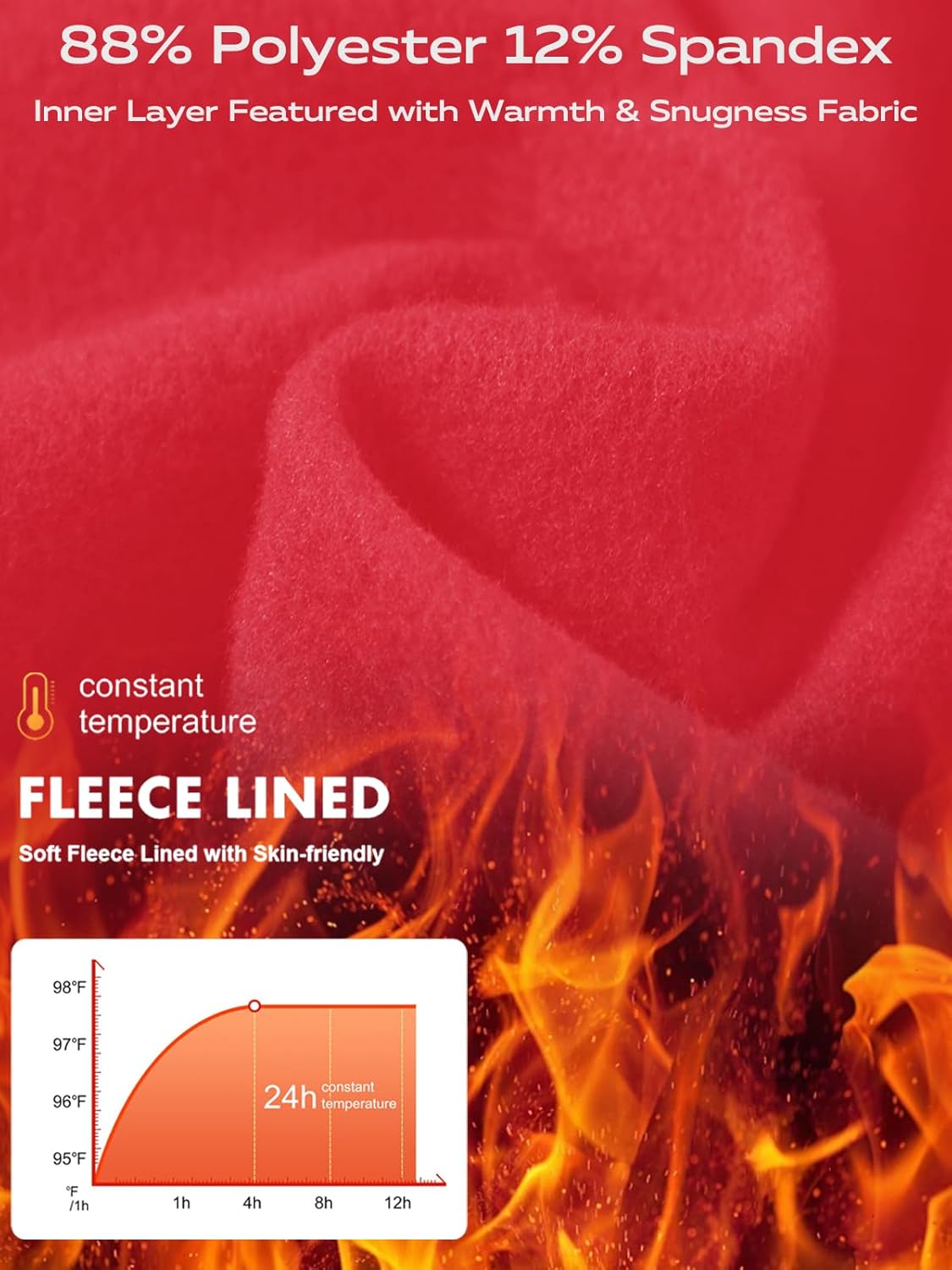 DEVOROPA Youth Boys Compression Thermal Shirt Long Sleeve Kids Fleece Baselayer Soccer Baseball Undershirt Slim/Regular/Husky - Image 5