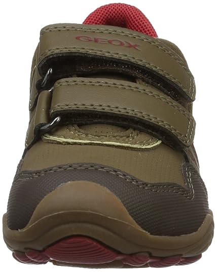 Geox Boys J Arno Sneakers - Double Velcro Closure, Breathable & Waterproof (Size 13 K) - View #6