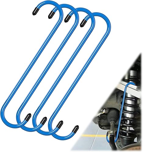 Miniatura 17 de Herramienta mecánica de compresión para pinza de freno, 2 piezas, con puntas de goma, acero duradero, herramientas automotrices a prueba de óxido