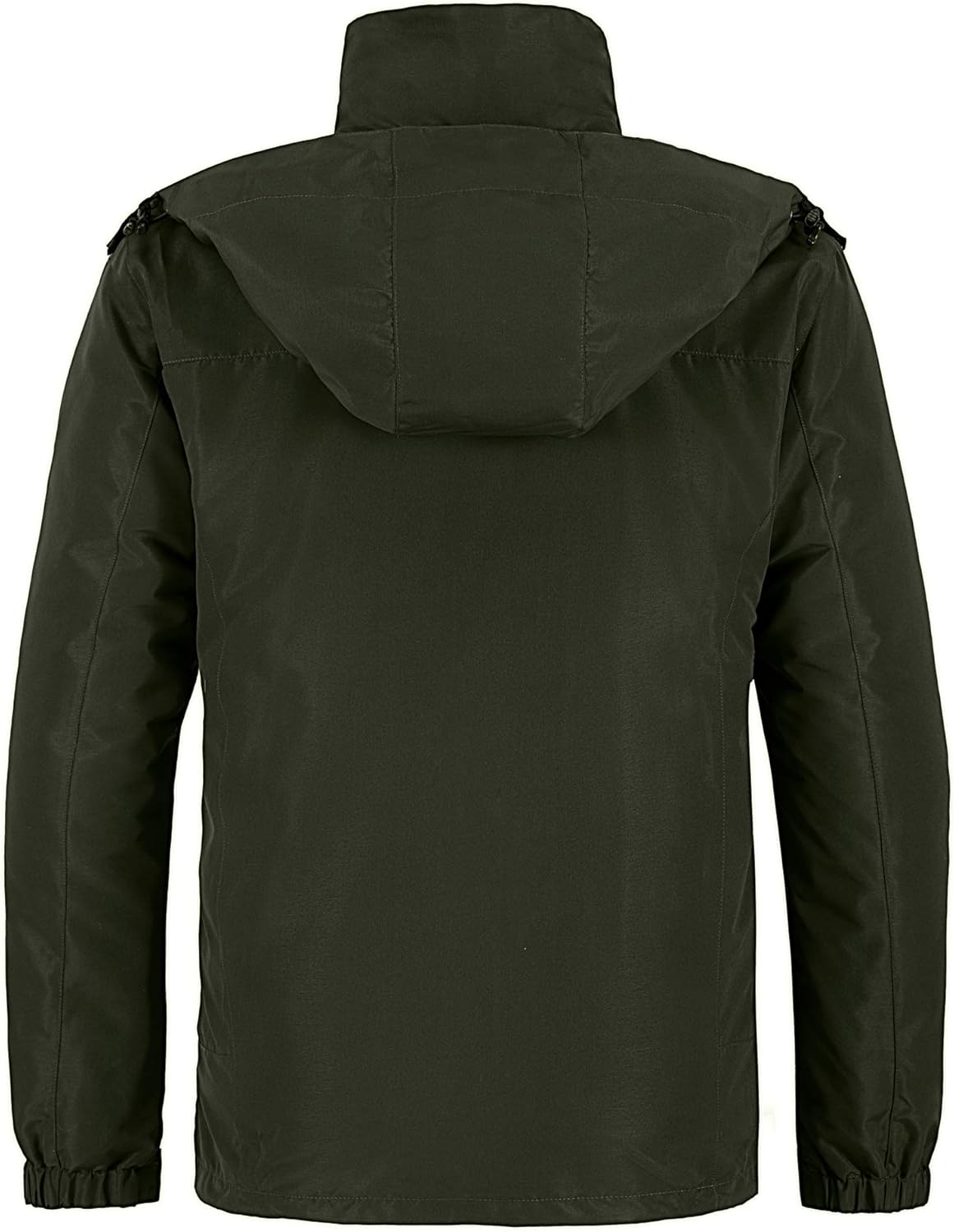 Wantdo Men's Waterproof 3 in 1 Ski Jacket Warm Winter Coat Windproof Snowboarding Jackets with Detachable Puffer Coat - Image 3