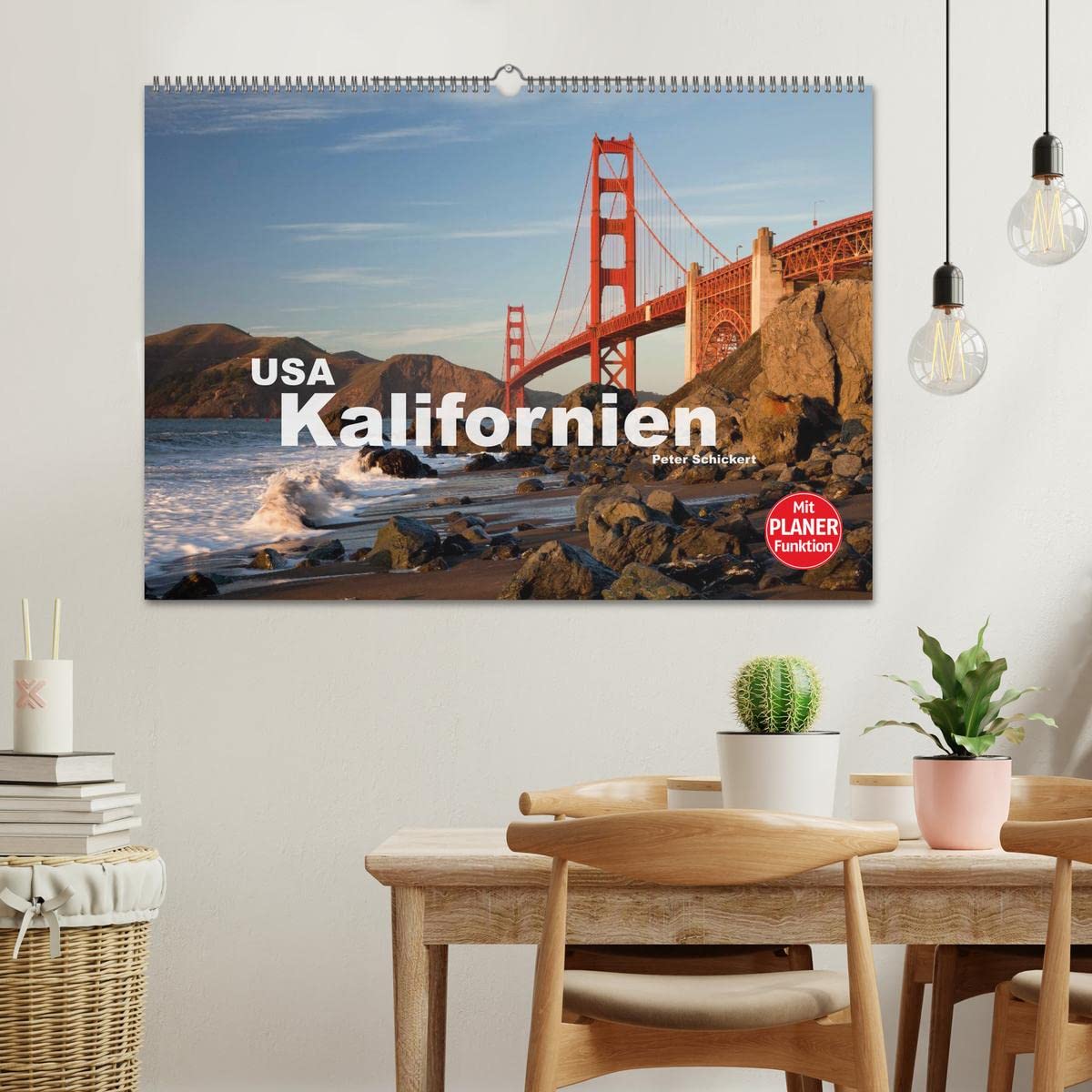 Kalifornien USA (Wandkalender 2026 DIN A2 quer), CALVENDO Monatskalender: 13 traumhafte Reisefotos aus dem Westen der Vereinigten Staaten.