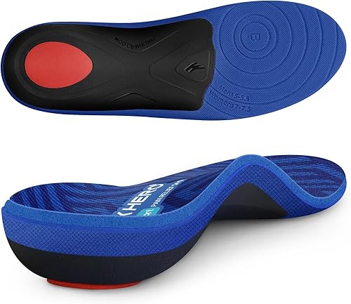 Miniatura 8 de WalkHero - Plantillas de apoyo total para aliviar el dolor, insertos de soporte de arco para fascitis plantar, plantillas ortopédicas de pies planos