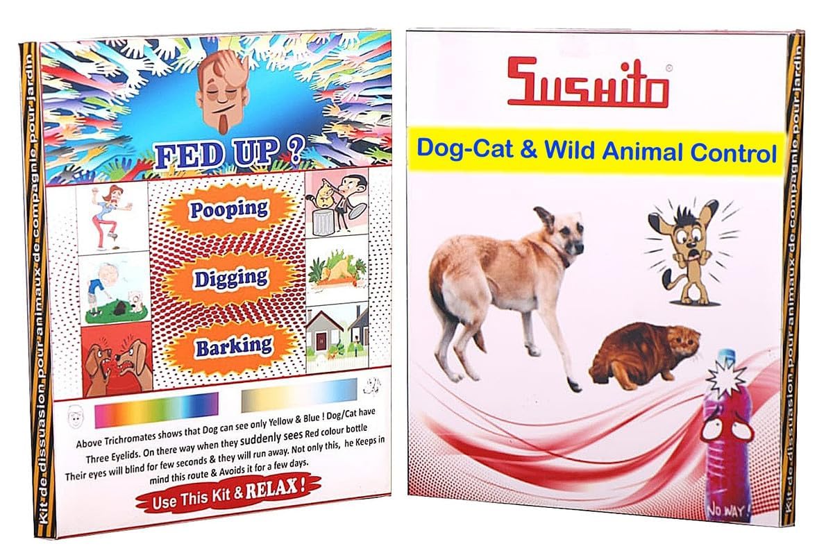 SUSHITO Dog & Cat Repellent Wireless Fence. Traditional Herbal Remedies for Stray Or Neighborhood Dogs/Cats Causing Trouble Or Harm to You. (B0DCVQRHF1) Amazon Price History, Amazon Price Tracker