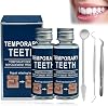 2 Pcs Temporary Tooth Filling Repair Kit with Oral Endoscope Probe Three-Piece Set,Moldable False Teeth Replacement for Temporary Fixing Filling Missing Broken Tooth