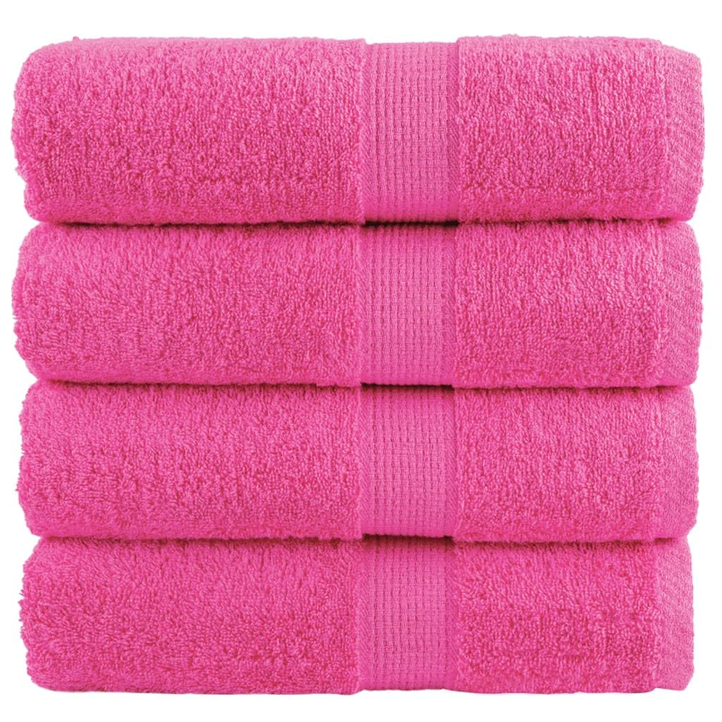SOLUND - Juego de 4 toallas de baño (30 x 30 cm, 600 g/m², algodón absorbente, suave, secado rápido, versátiles, para baño, sauna, playa y toalla de invitados