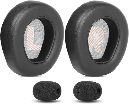 Replacement Ear Pad Cushions for JBL Quantum 400 Headset Earpads with Soft Protein Leather/Memory Foam
