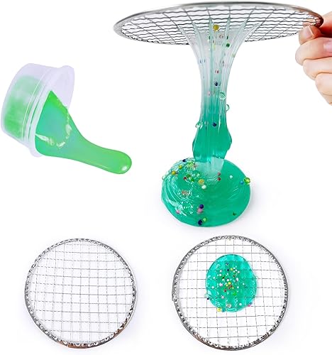 Miniatura 5 de ESSENSON Kit de slime – Kit de fabricación de limo para niñas y niños, manualidades de arte, slime transparente, purpurina, dijes de limo, cuentas
