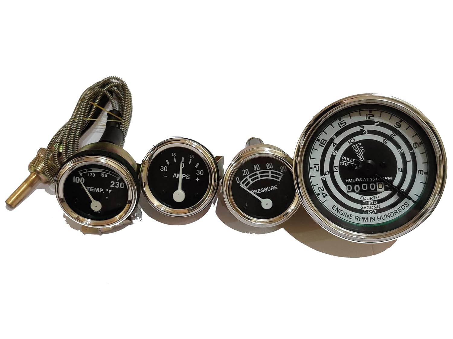 Gaueges Set Fits Ford 501 541 601 620 621 630 631 640 641 701 740 741 801 820 821 840 840 841 901 941 1801 1821 1841 2030 2031 2130 2131 4030 4031 4040 4120 4121 4130 4140
