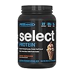 PEScience Select Protein Powder, Whey and Casein Blend, Clean Protein Powder for Women and Men, Low Calorie, Low Carb, Keto Friendly, Gluten Free - Caramel Waffle Cone - 27 Servings