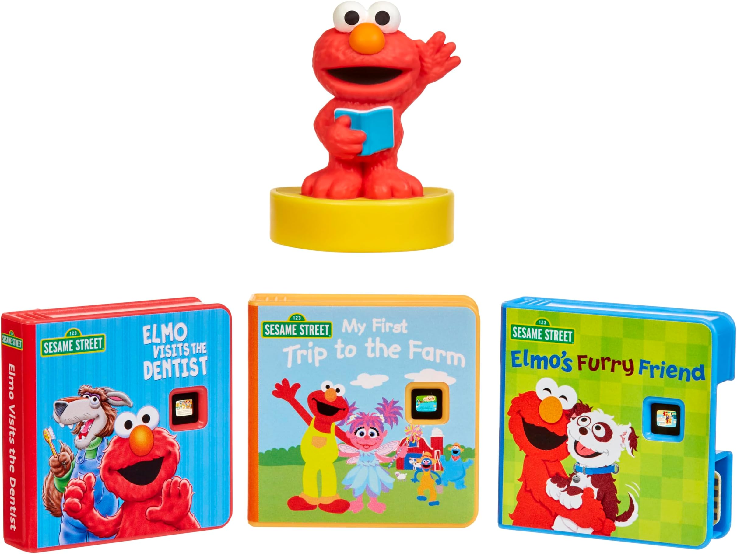 Story Dream Machine Sesame Street Elmo & Friends Story Collection, Storytime, Books, Audio Play Character, Toy Gift for Toddlers and Kids Girls Boys Ages 3+ Years