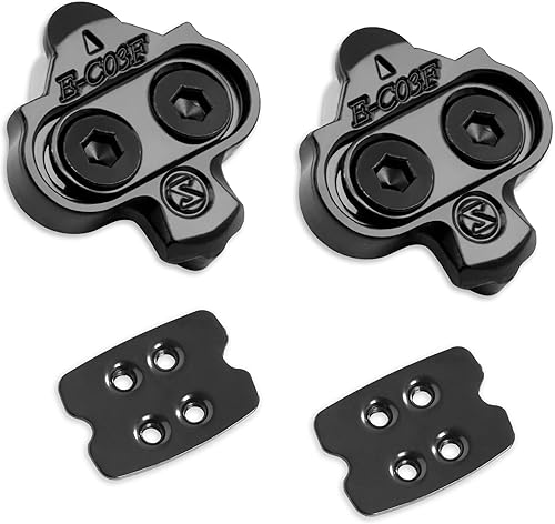 CyclingDeal - Tacos de bicicleta compatibles con pedales Shimano MTB SPD SM-SH51 o SM-SH56, para ciclismo de interior y bicicleta de montaña,