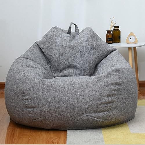 Miniatura 3 de RUCRAK Puf gigante de relleno para sofá cama puf asiento de habitación futón abombado muebles de descanso sin relleno