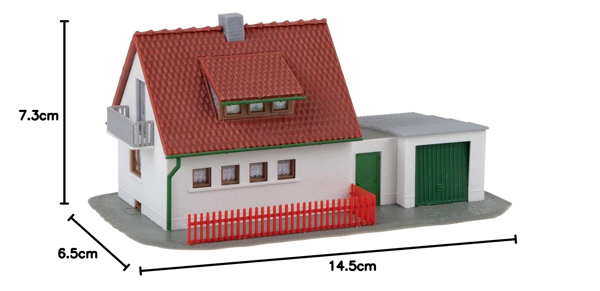 Maison européenne moderne avec garage - Kit
