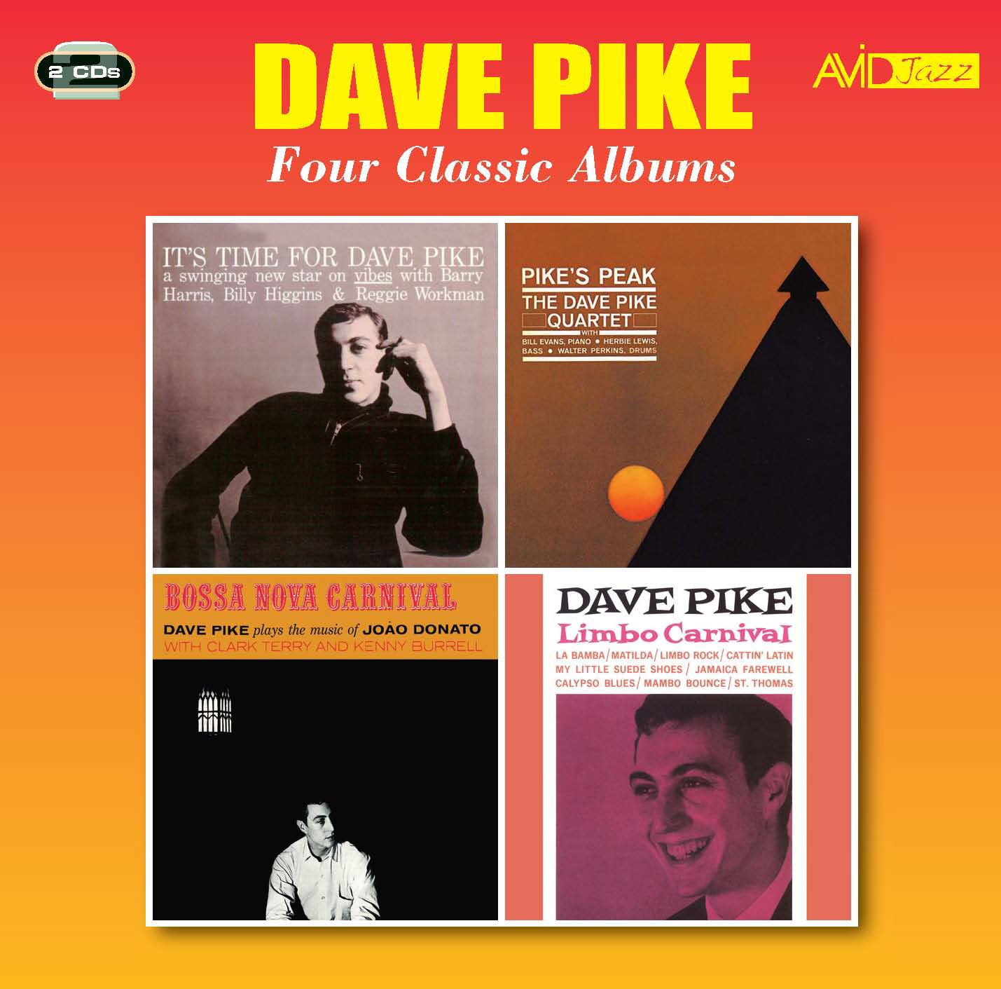 Four Classic Albums (It's Time For Dave Pike / Pike's Peak / Bossa Nova Carnival / Limbo Carnival)