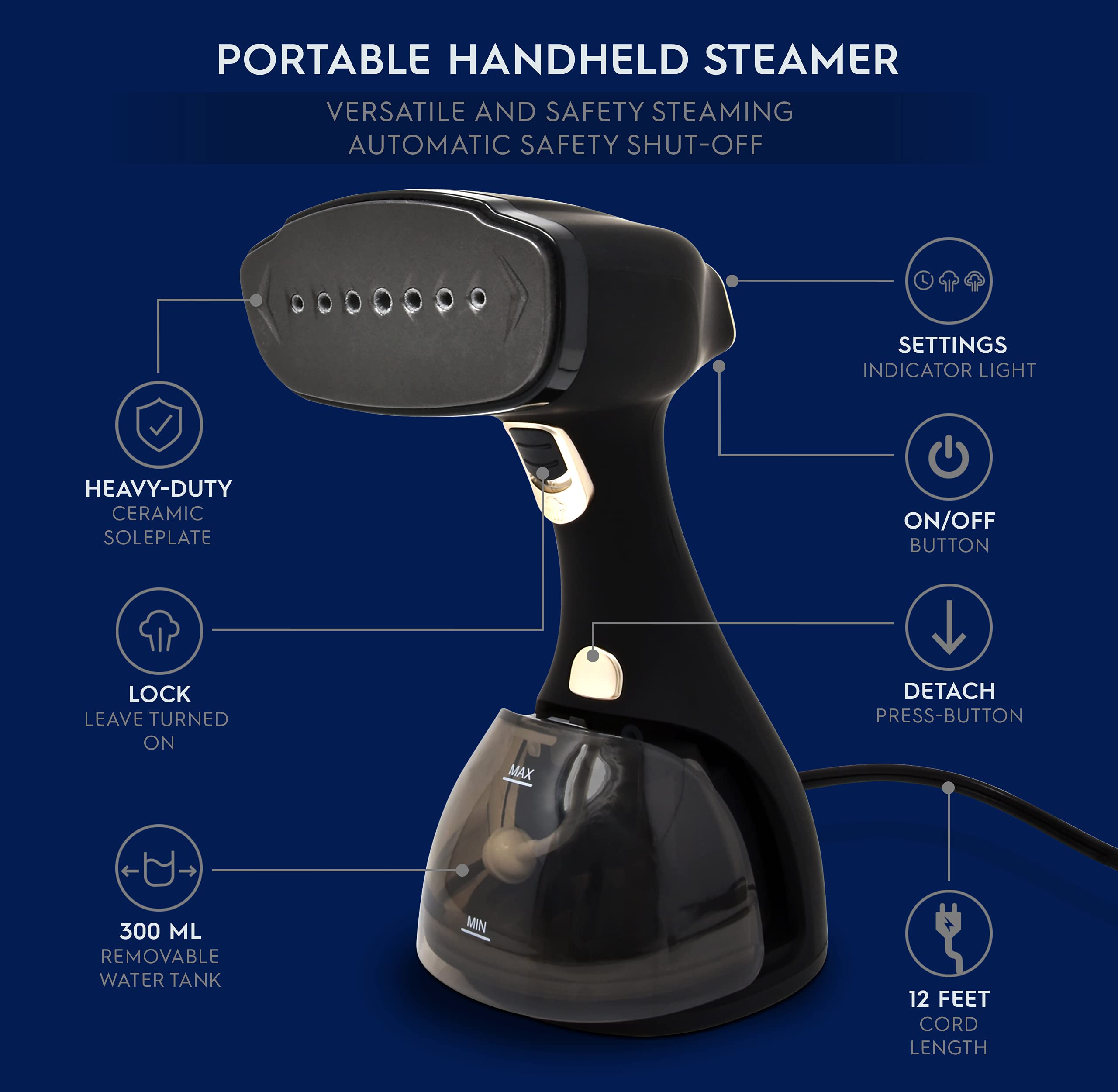 Buy Electrolux Portable Handheld Garment and Fabric Steamer 1500 Watts