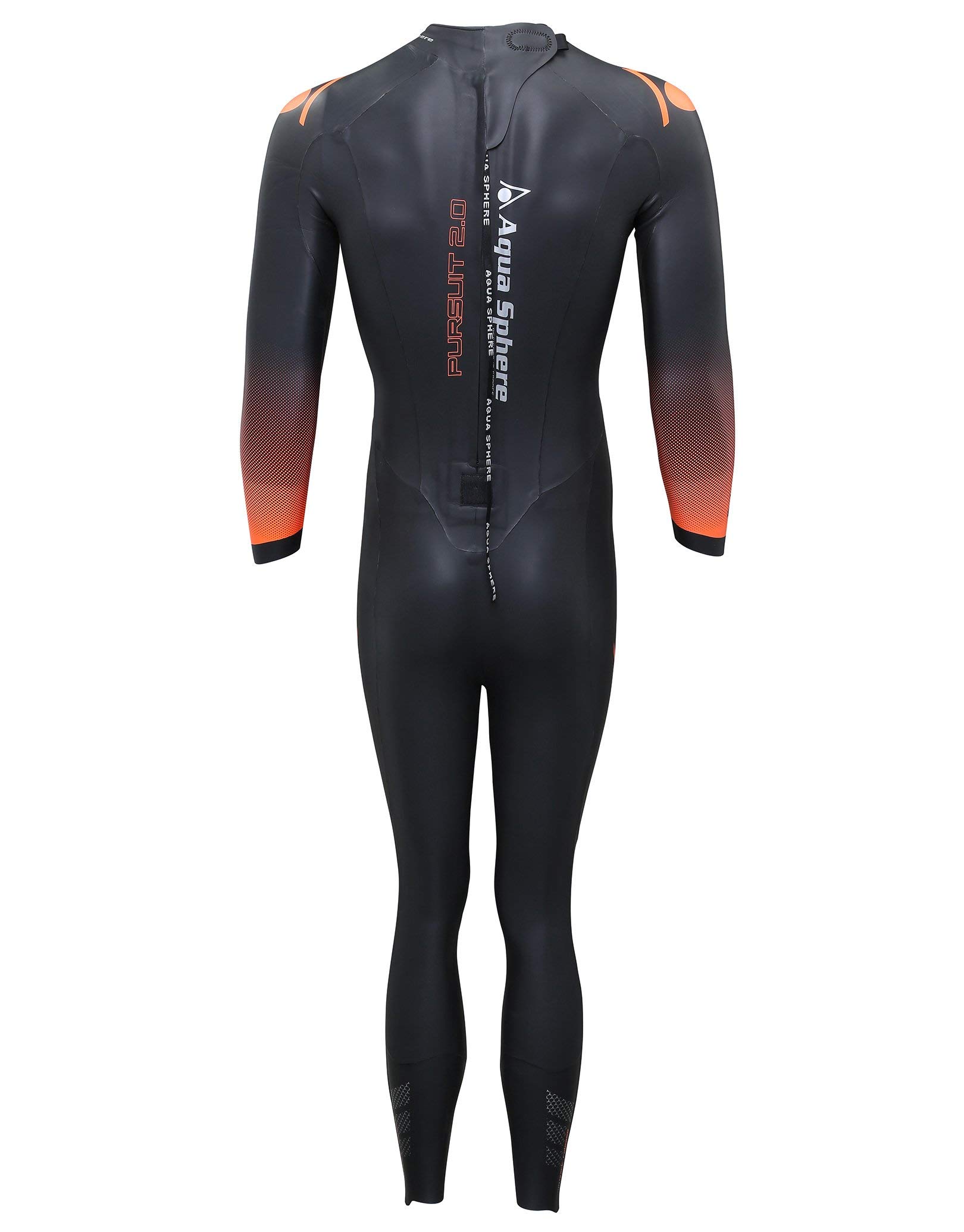 Amazon.co.jp: アクアスフィアー PURSUITS MENS BLACK/ORANGE L