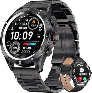 BANGWEI Smart Watch,Fitness Tracker with 24/7 Heart Rate,Blood Oxygen, Sleep Monitor, 1.32" Touch Screen IP67 Waterproof Smartwatch, Step Counter Watch for Men for iOS Android