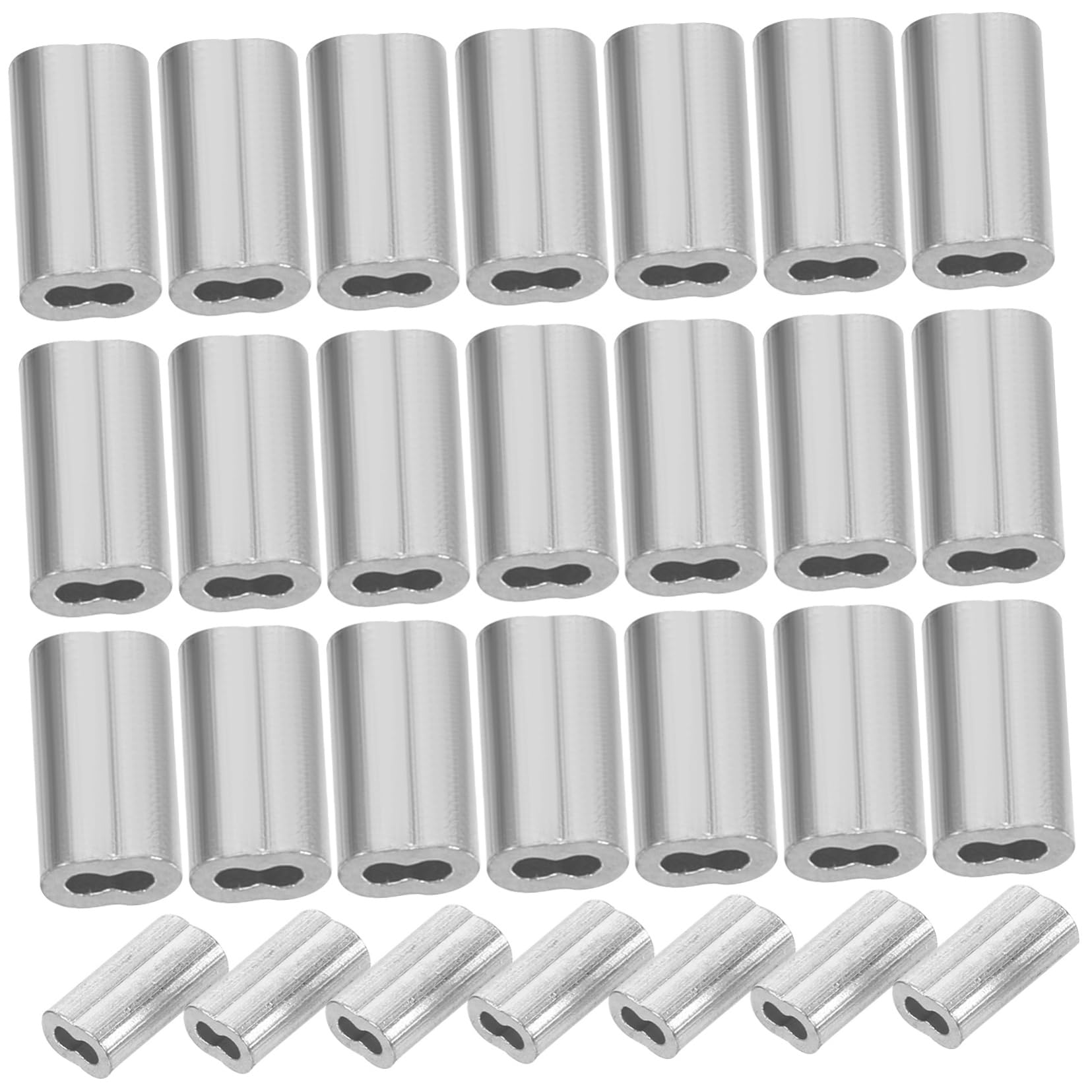 SOLUSTRE Crimp Sleeve Wire for Aluminum Cable 8-Shaped Crimping Loop Wire Rope Crimping Tool for Professionals DIY