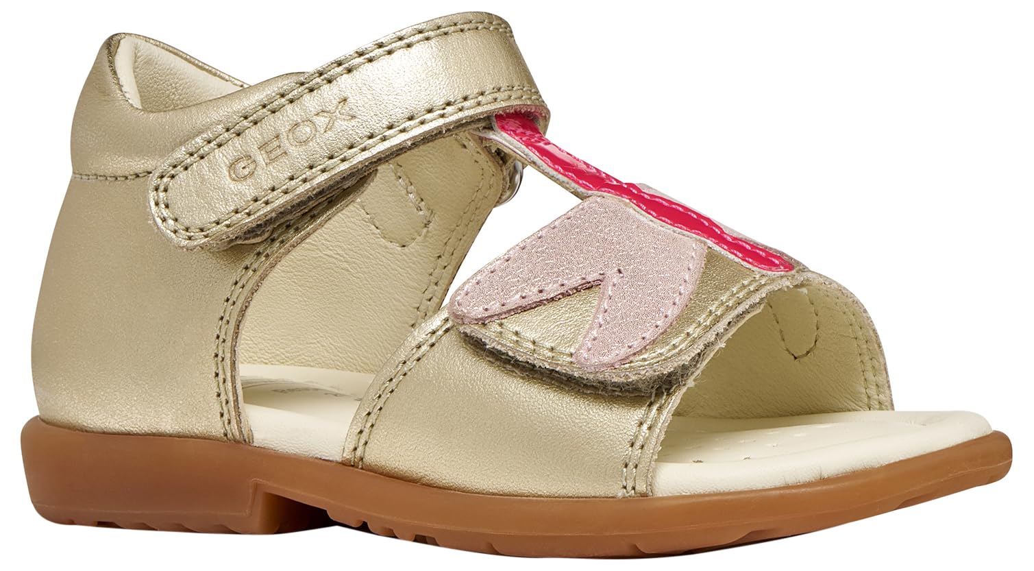 Geox Boy's Girl's B Verred B Sandal, Platinum Pink, 7.5 UK Child