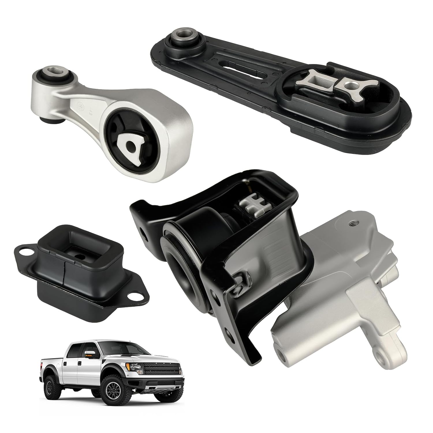 BDFHYK 4PCS Engine Motor and Trans Mounts Compatible with Nissan Sentra 2013-2019 1.8L l4 Replace A7380,A7382,A7376,A4360,9818,9699,9717,9712