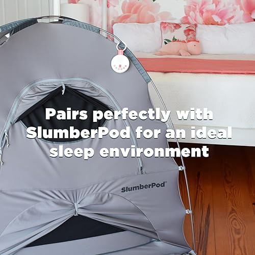Miniatura 6 de SlumberPod SlumberCalm Máquina de sonido portátil Máquina de sonido de ruido blanco para bebé Modo Shhh 21 sonidos relajantes para dormir