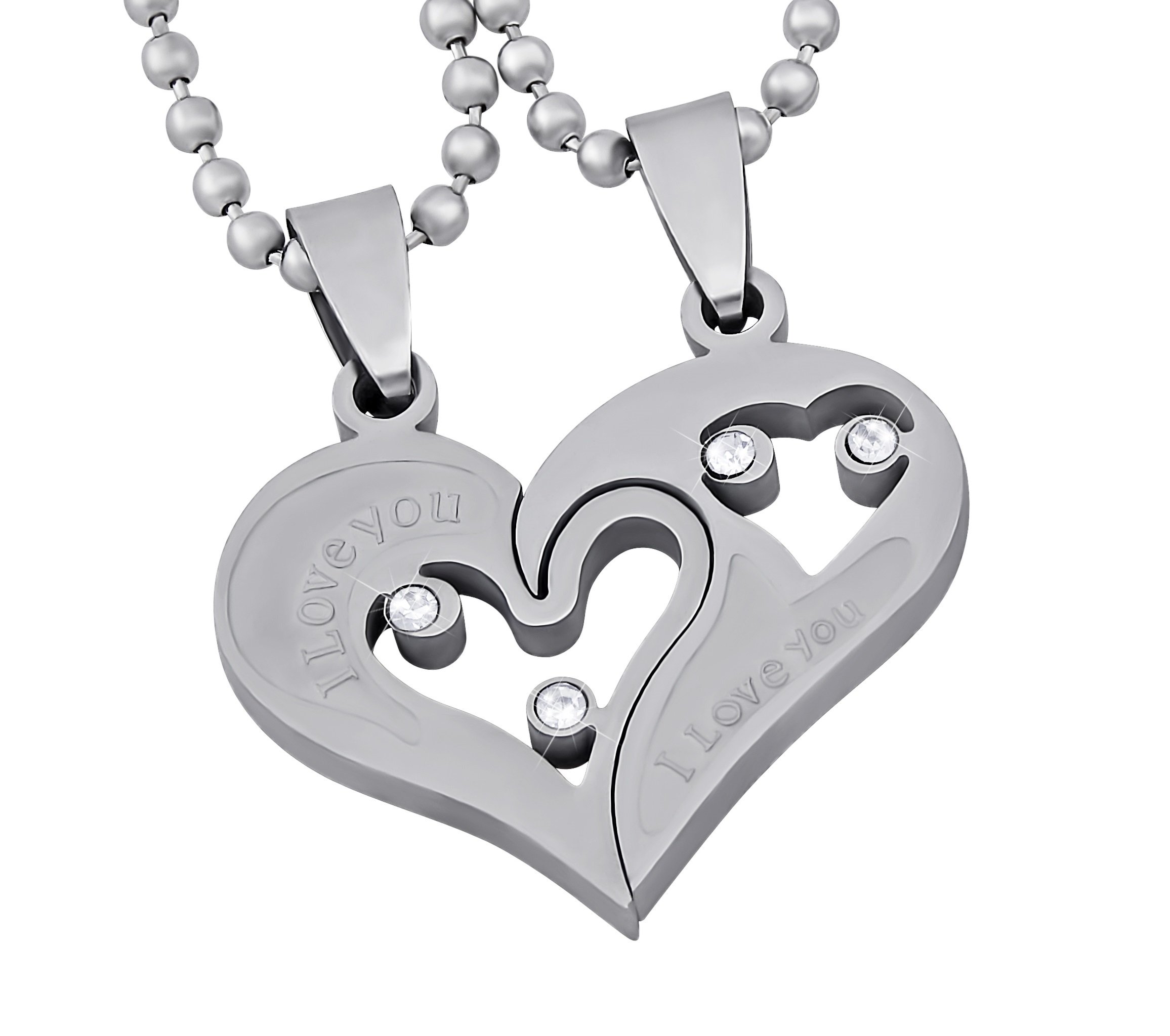 enjoylifecreative Papà - Collana con ciondolo a forma di cuore, in argento Sterling 925, con scritta in lingua tedesca Ich liebe dich Toch, per