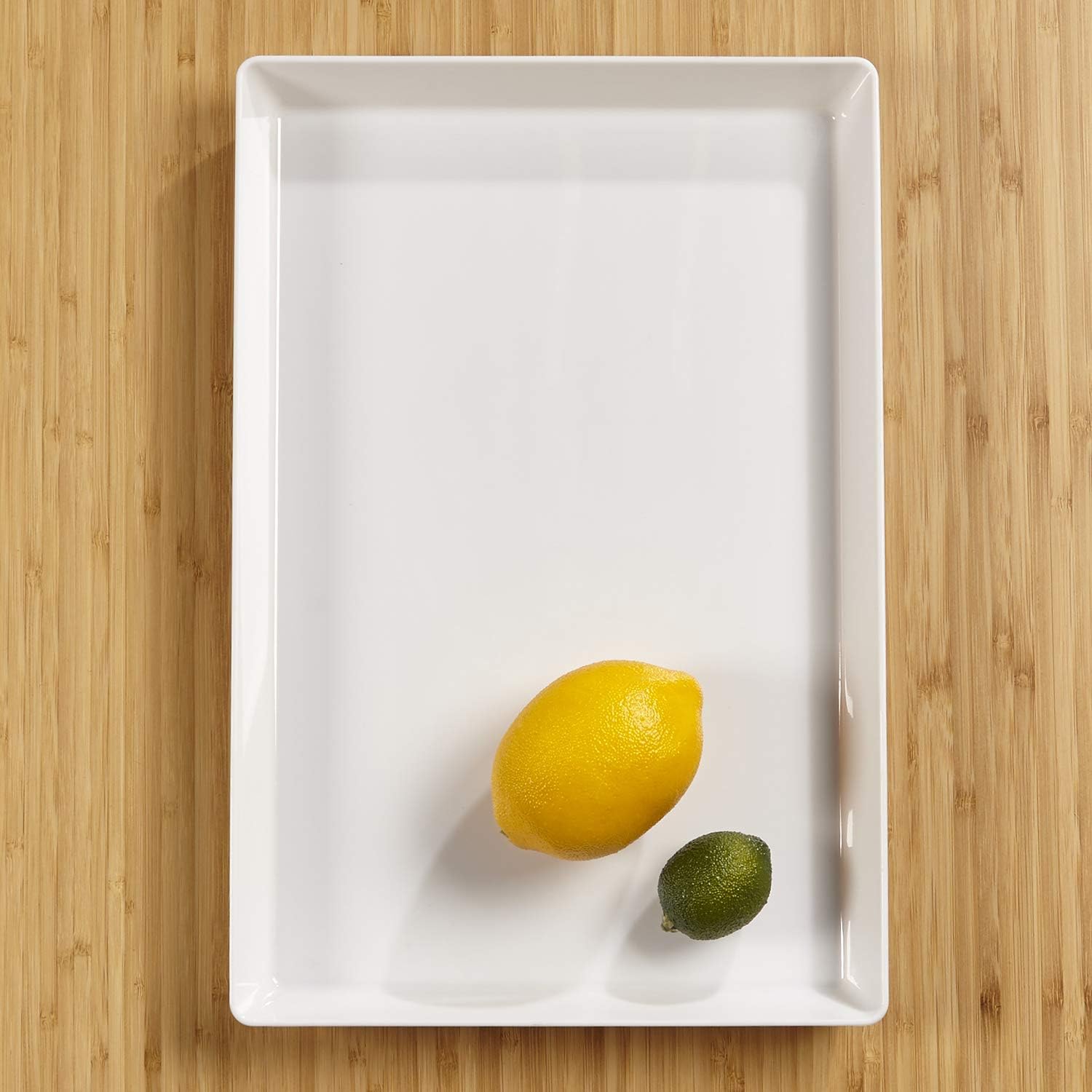 Flash Deals - 60% OFF Avant 15 x 10 Plastic Serving Tray | Perfect for Serving Appetizers, Snacks, and Desserts, Creating Charcuterie Trays, Sorting Puzzle Pieces, Crafting and More | Set of 3 White