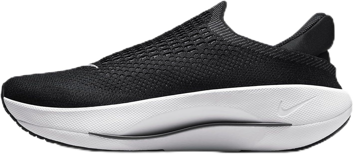 Nike Reina EasyOn Women's Shoes (FN0345-001, Black/Dark Grey/White) Size 8.5