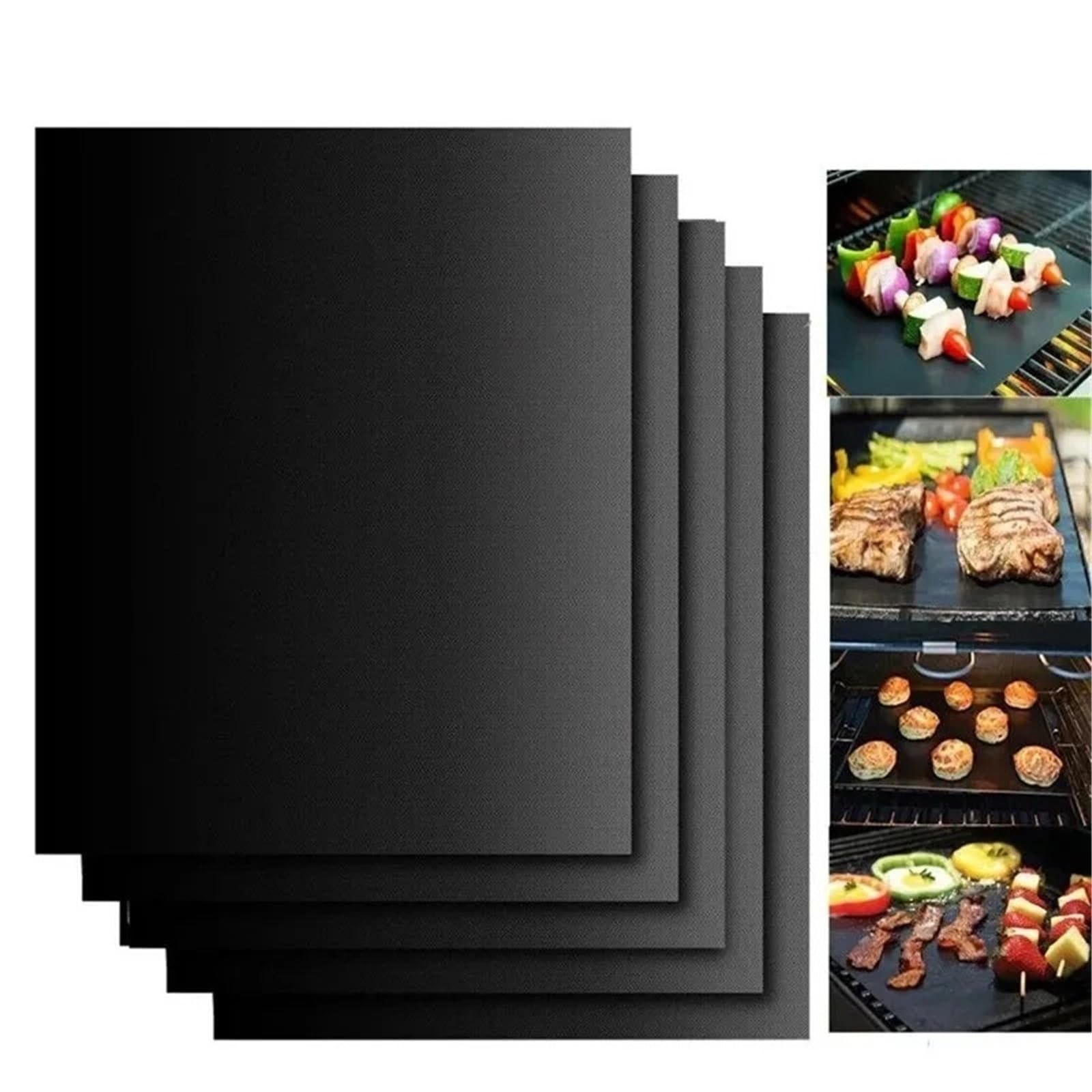 Esterilla para Horno Alfombrillas Reutilizables for Parrilla de Gas, Accesorios for Horno, Placa de Cocina, pícnic al Aire Libre, Herramienta for Asar, Fiesta, 10 Uds. para Horno Microondas