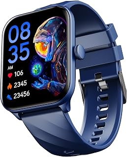 CELLECOR M5 Plus 2.01" Bluetooth Smartwatch | IPS HD Display | IP67 (Blue) Price In India