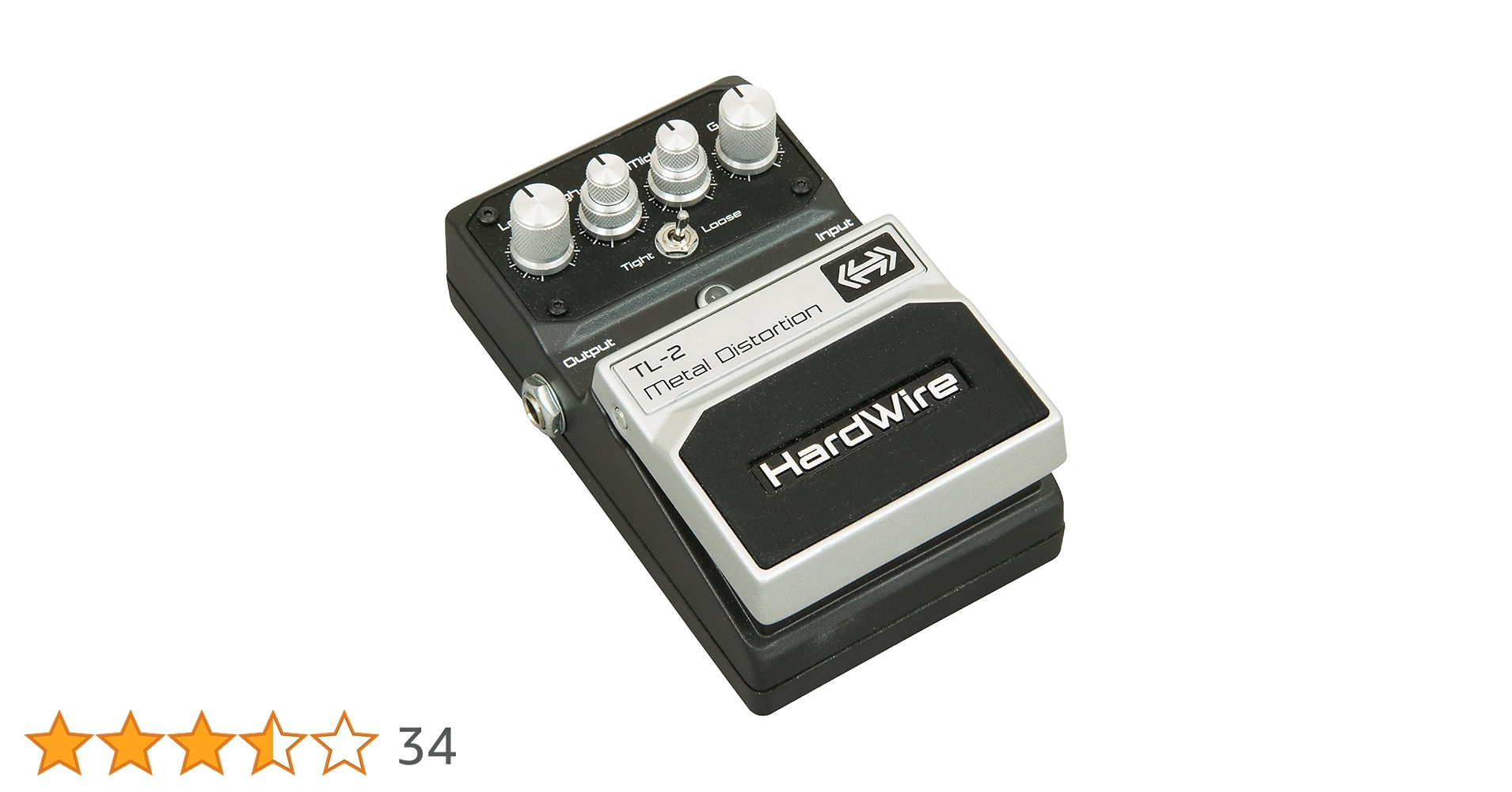 DigiTech TL-2 Hardwire Metal Distortion extreme-performance