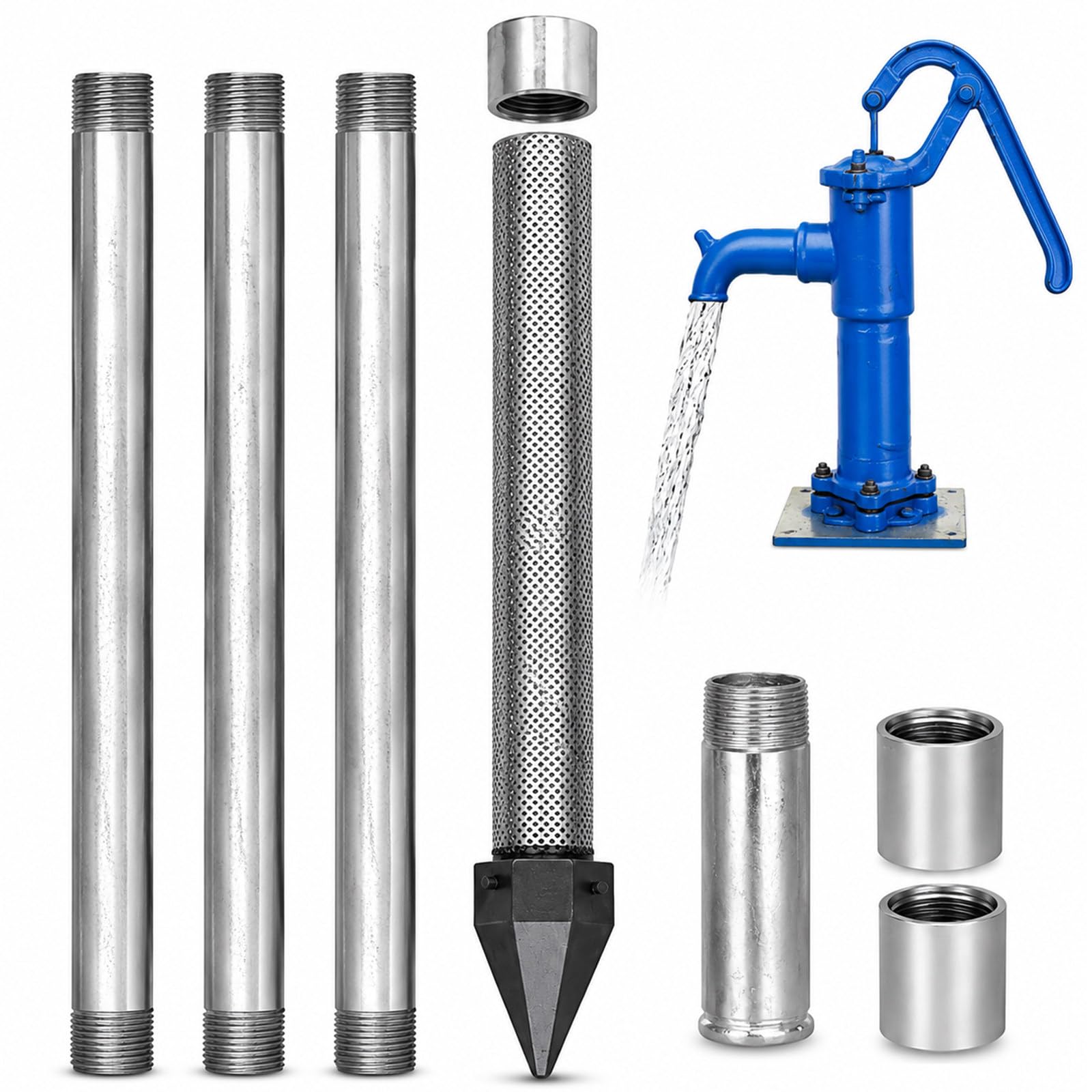 Kit per pozzo a percussione 4m