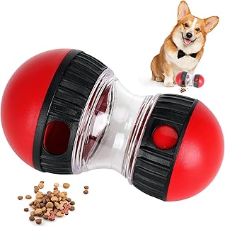 FIHODONE Rolling Feeder Hundespielzeug, Intelligent Food Ball for Dogs Verbessert die Verdauung, Slow Feeder Hundespielzeug, Welpenspielzeug Rolling Interaktives product image